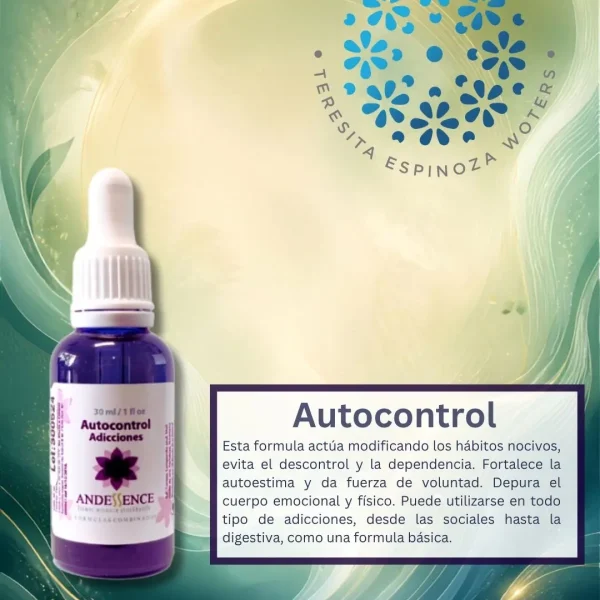 Autocontrol 30 ml – Fórmulas Combinadas Andessence